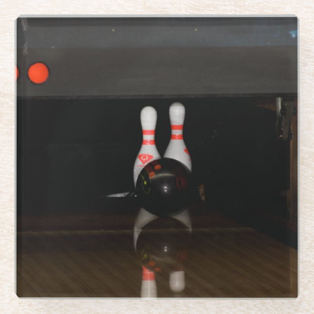 Bowling Glass Drink Untersetzer (Vorderseite)