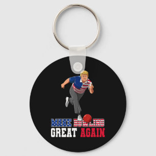Bowling Great Again - Funny Trump Bowling Accessor Schlüsselanhänger