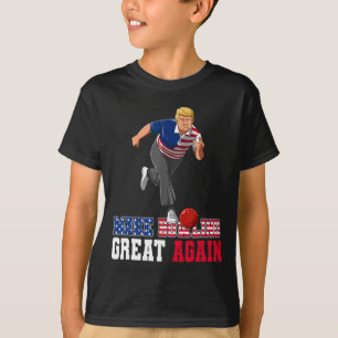 Bowling Great Again - Funny Trump Bowling Accessor T-Shirt