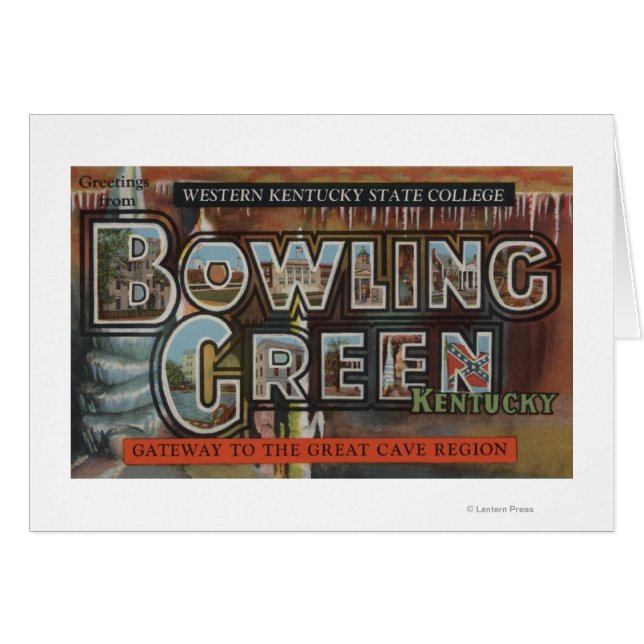 Bowling Green, Kentucky - Scènes à grandes lettres (Devant horizontal)