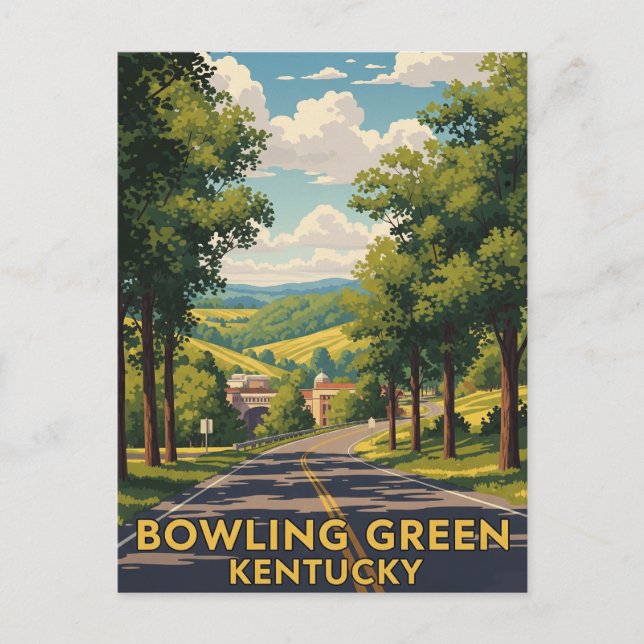 Bowling Green Kentucky Travel Postkarte (Vorderseite)