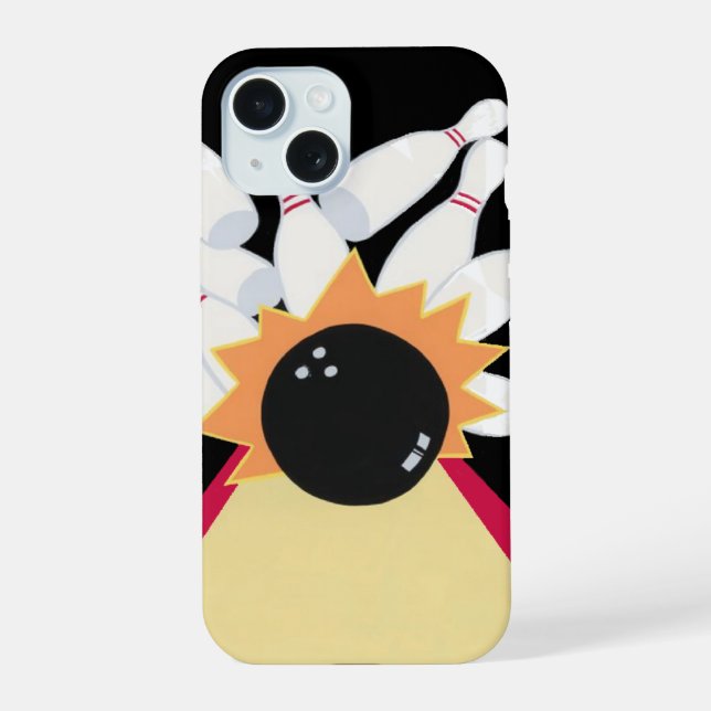 Bowling iPhone 15 Coque (Verso)