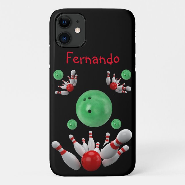 Bowling Iphone Case (Rückseite)
