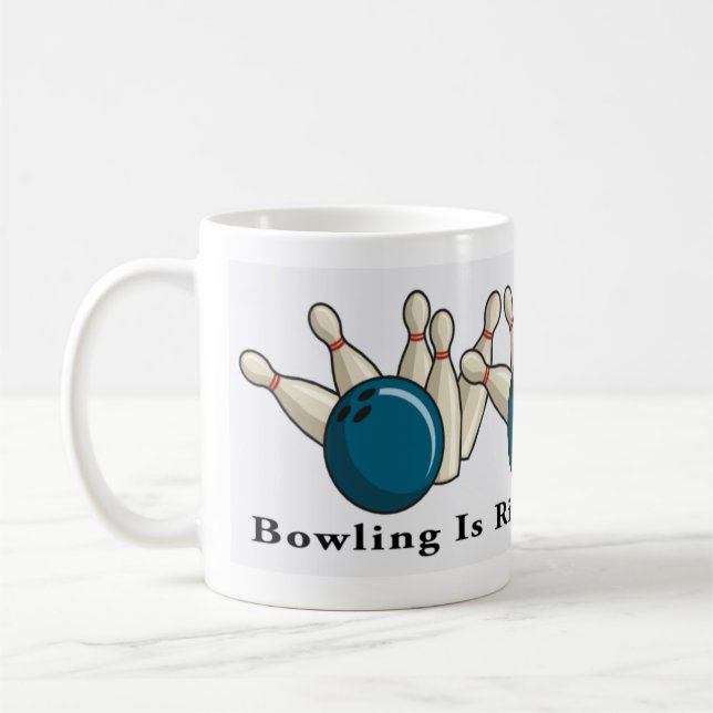 Bowling ist kaffeetasse (Links)