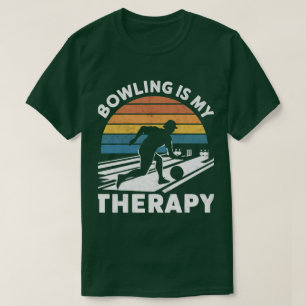 Bowling ist meine Therapie  Humorvolle Kleidung fü T-Shirt