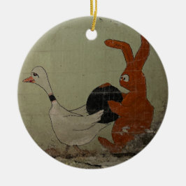 Bowling Keramik Ornament