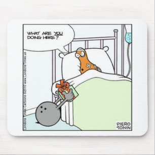 Bowling Krankenhaus Lustige T-Shirts Karten Tassen Mousepad