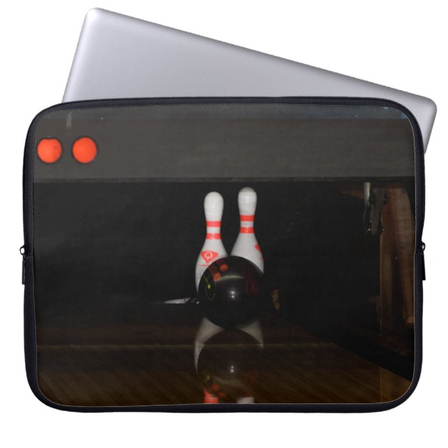 Bowling Laptop Sleeve (Vorderseite)