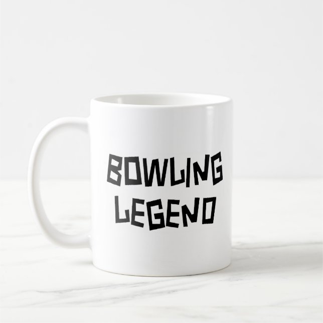 Bowling-Legende Kaffeetasse (Links)