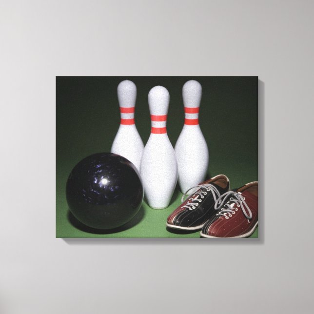 Bowling Leinwanddruck (Vorderseite)