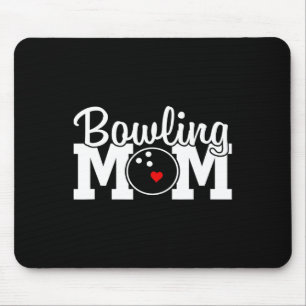 Bowling Mama Muttertag Geburtstagsparty für Frauen Mousepad