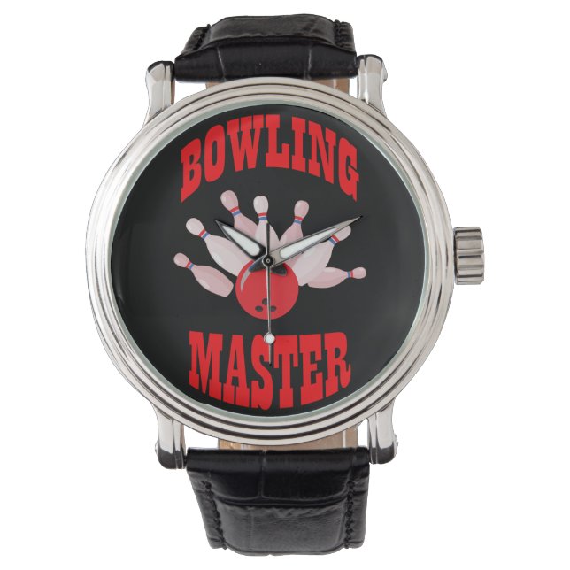 Bowling Master Watch Armbanduhr (Vorderseite)