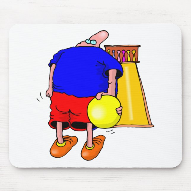 Bowling Mousepad (Vorne)
