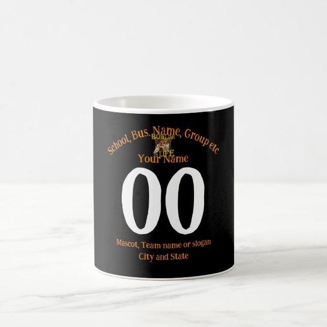 Bowling Name Team Name Stadt Staat Kaffeetasse (Mittel)