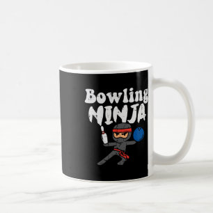 Bowling Ninja Funny Bowler Boys Girls Kinder Klein Kaffeetasse