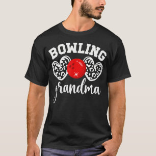 Bowling-Oma Hearts Oma eines Bowling-Omas T-Shirt