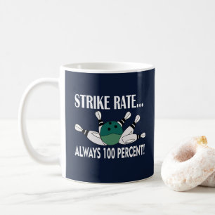Bowling Pin Ball Strike Team Kaffeetasse
