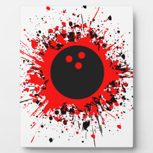 Bowling-Plattformen Fotoplatte