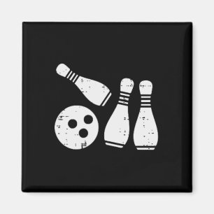 Bowling Pocket Sports Bowler Team Women Men Kids B Magnet