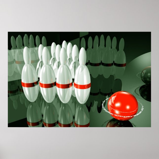 Bowling Poster (Vorne)