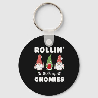 Bowling Rollin' mit meinen Gnomen Funny Gnome Prem Schlüsselanhänger