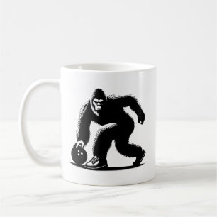 Bowling Sasquatch Kaffeetasse