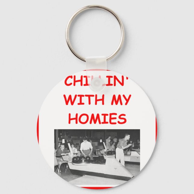 Bowling Schlüsselanhänger (Vorderseite)