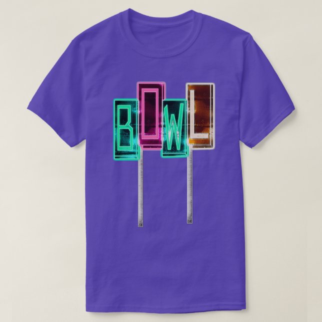Bowling Sign T T-Shirt (Design vorne)