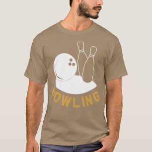 Bowling skittles Geschenk BUTTONE Buttone T-Shirt