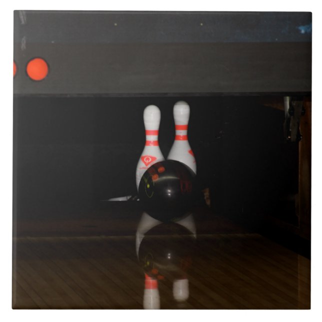 Bowling Spare Keramik Fliese (Vorderseite)