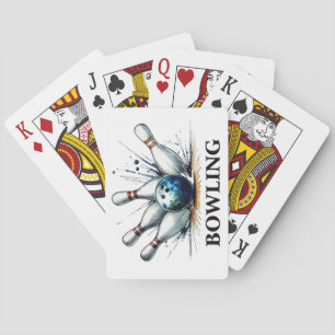 Bowling Spielkarten
