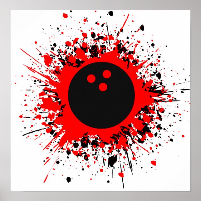 Bowling splatz poster (Vorne)