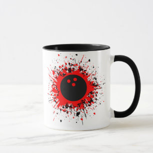 Bowling-Splatzer Tasse
