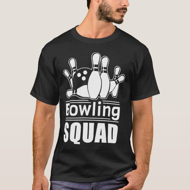 Bowling Squad T-Shirt (Vorderseite)