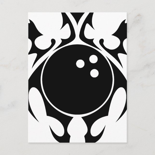 Bowling Stammes. Postkarte (Vorderseite)