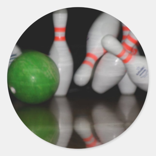 Bowling Stickers (Vorderseite)