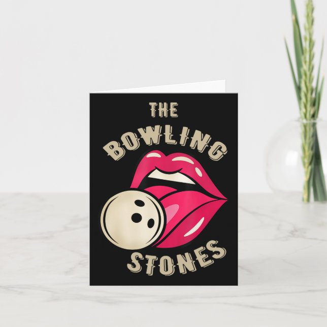 Bowling Stone Bowling Karte (Vorderseite)