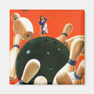 Bowling Strike Magnet