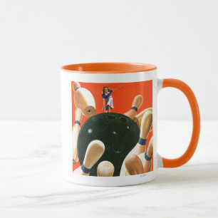 Bowling Strike Tasse