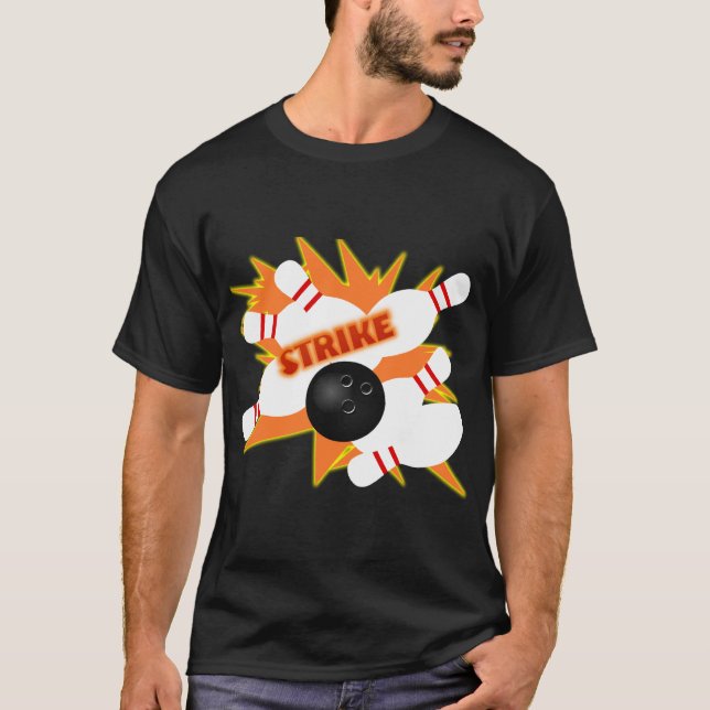 Bowling T-Shirt (Vorderseite)
