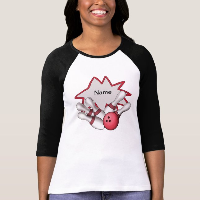 Bowling T-Shirt (Vorderseite)