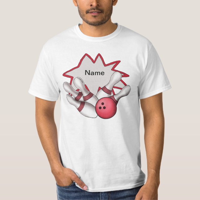 Bowling T-Shirt (Vorderseite)