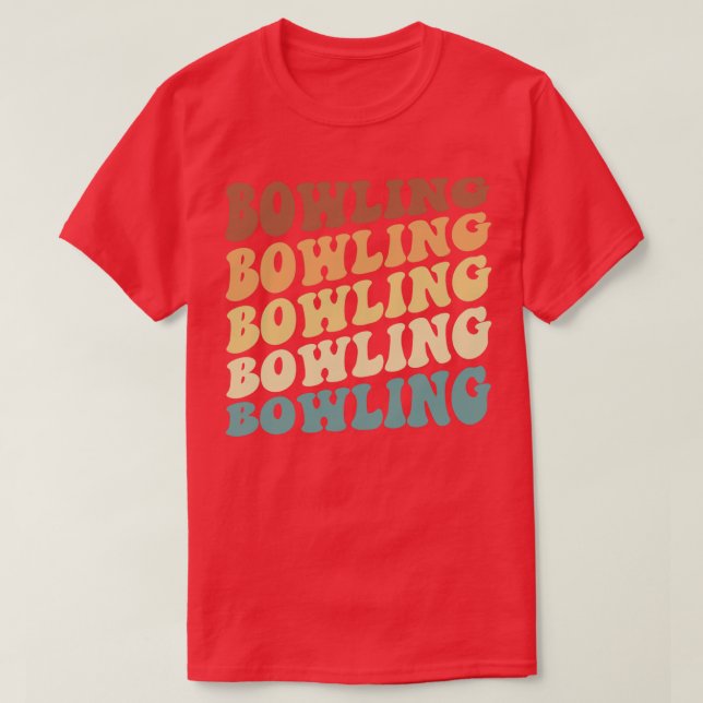 Bowling T-Shirt (Design vorne)