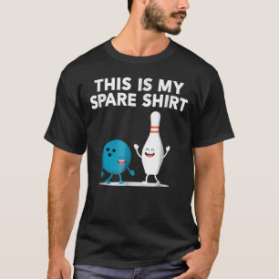 Bowling T-Shirt für Männer Frauen Jungen Mädchen s
