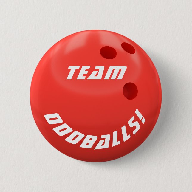 Bowling Team Button (Vorderseite)