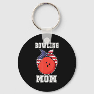 Bowling Teams MAMA Spieler & Geschenk für Bowling Schlüsselanhänger
