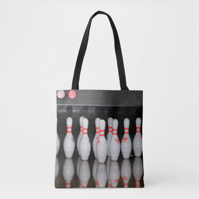 Bowling Tote Bag Tasche (Vorderseite)