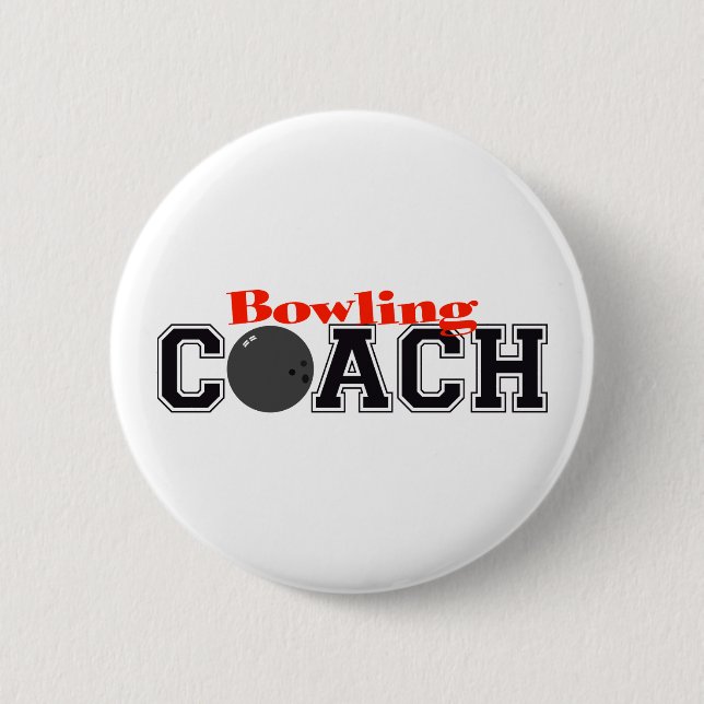 Bowling-Trainer Button (Vorderseite)