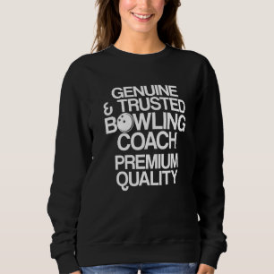 Bowling-Trainer Spieler Team Instruktor 14 Sweatshirt