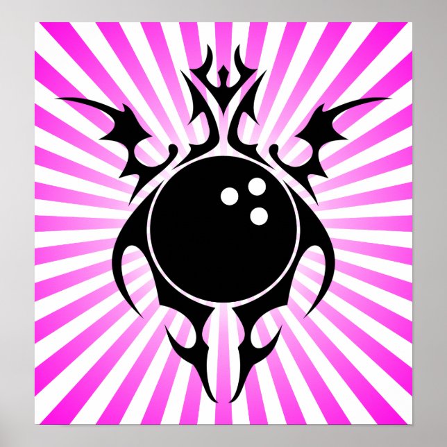 Bowling: Tribalz Poster (Vorne)